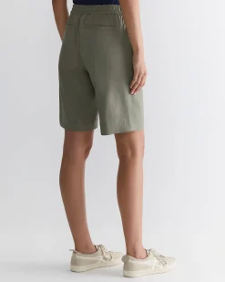 Best Sportscraft Rosa Linen Short in Khaki