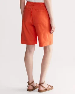 New Sportscraft Rosa Linen Short in Melon