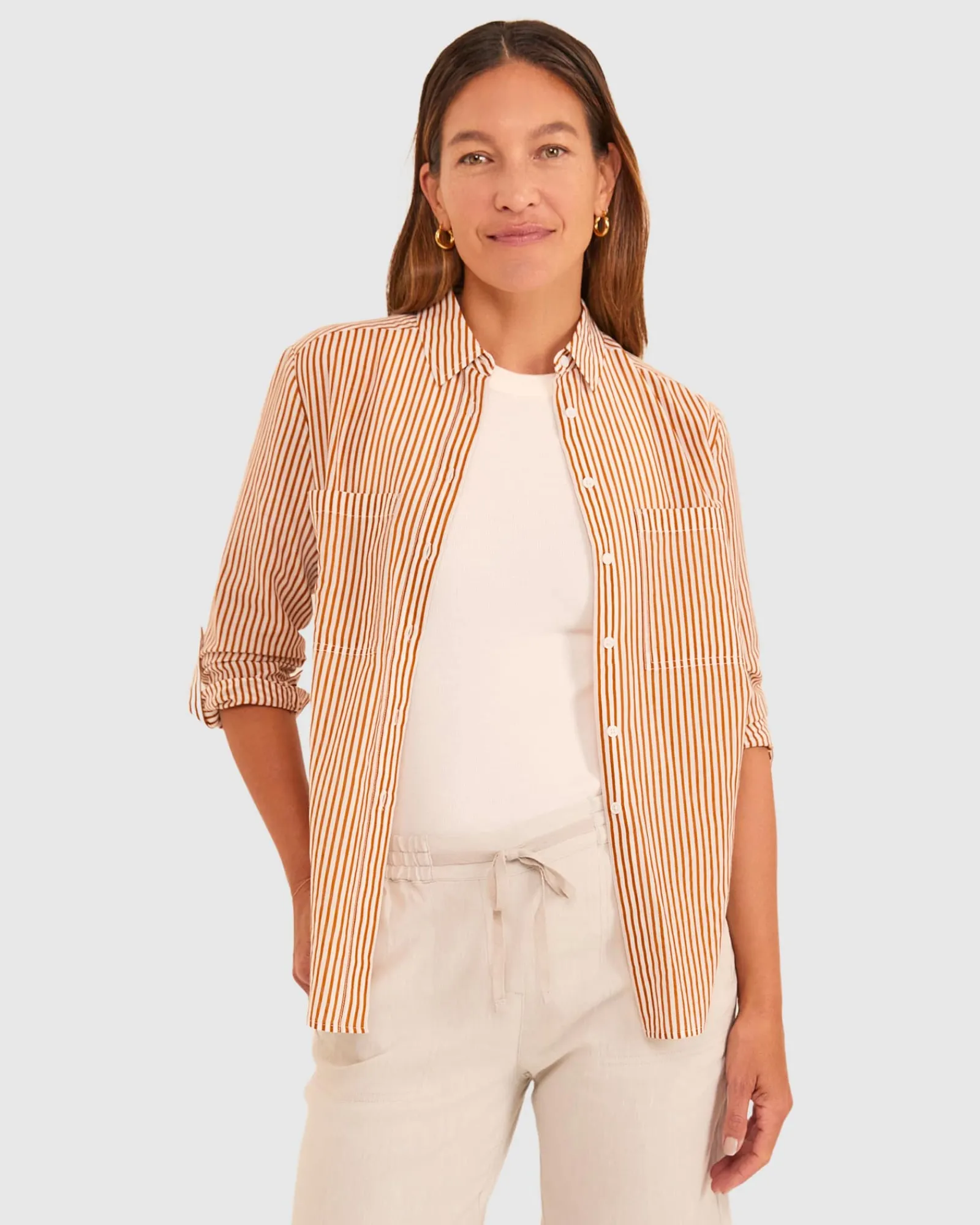 Discount Sportscraft Rosa Linen Short in Natural