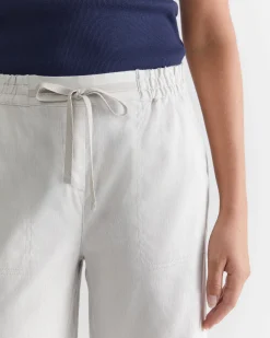 Fashion Sportscraft Rosa Linen Short in Natural