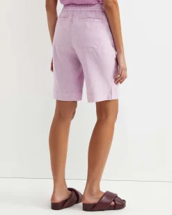 Hot Sportscraft Rosa Linen Short in Orchid