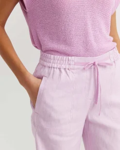 Hot Sportscraft Rosa Linen Short in Orchid