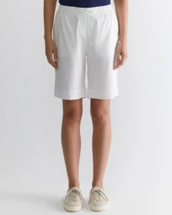 Fashion Sportscraft Rosa Linen Short in White