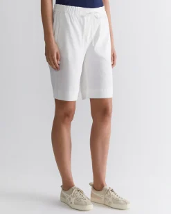 Fashion Sportscraft Rosa Linen Short in White
