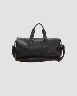 Discount Sportscraft Rye Leather Overnighter in Brown
