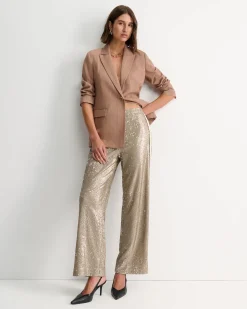 Hot Sportscraft Sammi Sequin Pant in Gold
