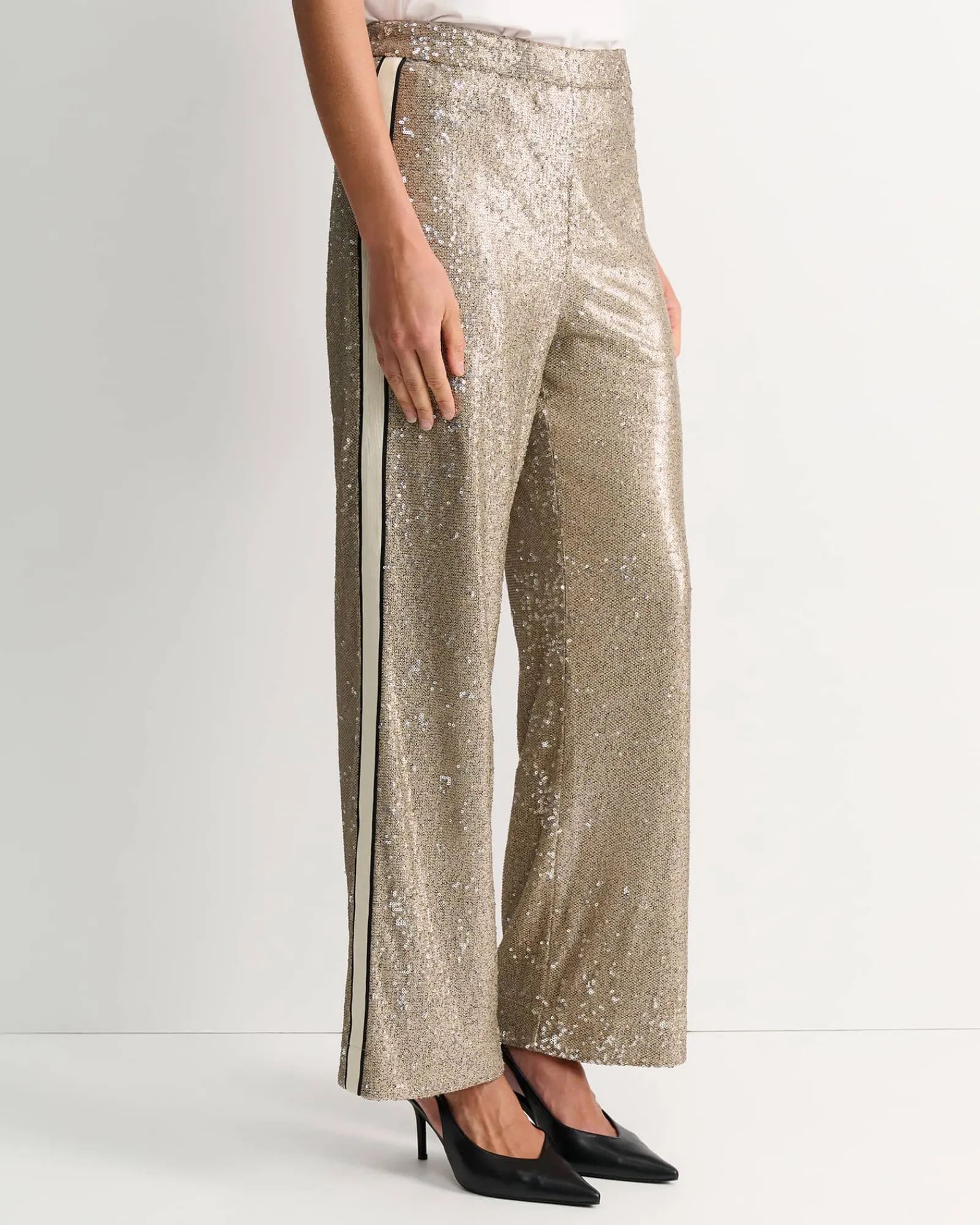 Hot Sportscraft Sammi Sequin Pant in Gold