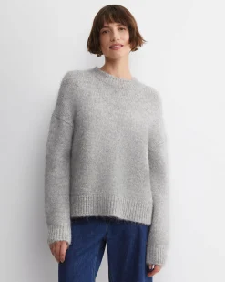Sale Sportscraft Sarish Chunky Sweater in Grey Marle GreyMarle