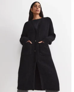 Online Sportscraft Sarish Cocoon Coatigan in Black