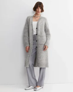Fashion Sportscraft Sarish Cocoon Coatigan in Grey Marle GreyMarle