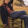 Hot Sportscraft Saskia Single Breasted Jacket in Navy
