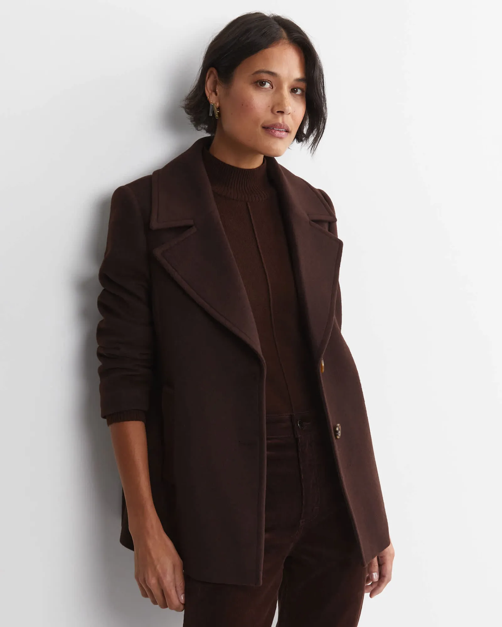Online Sportscraft Saskia Single Breasted Jacket in Chocolate