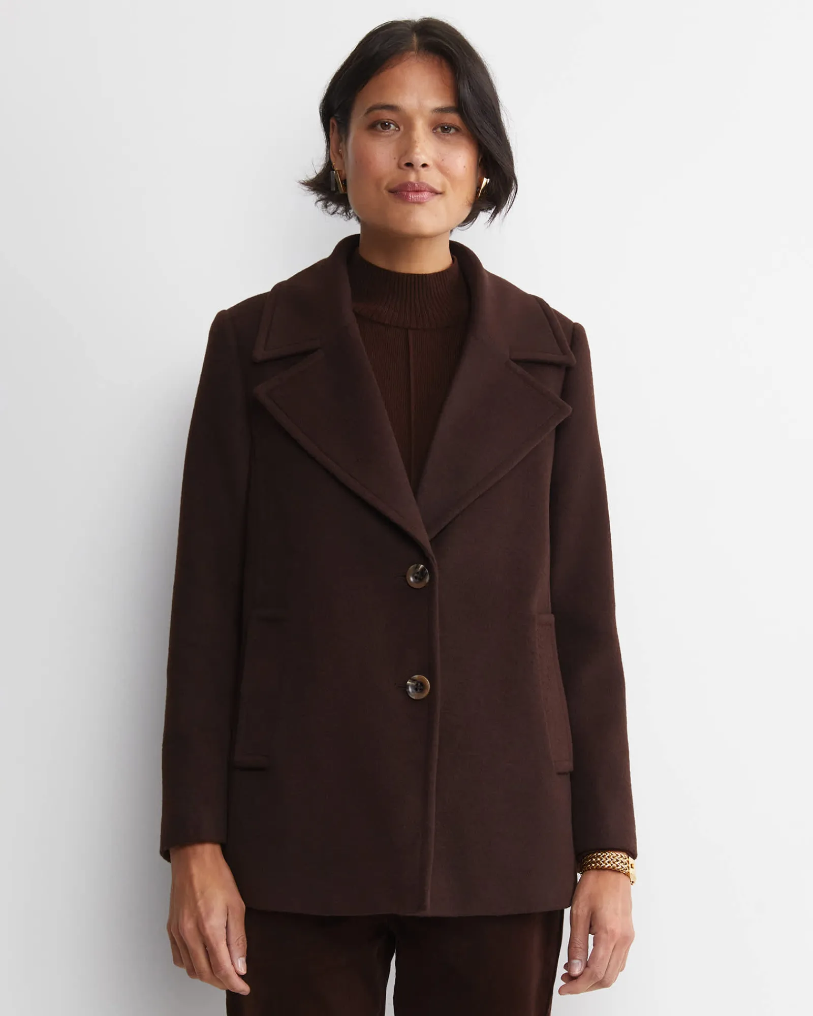 Online Sportscraft Saskia Single Breasted Jacket in Chocolate