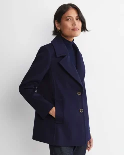 Hot Sportscraft Saskia Single Breasted Jacket in Navy