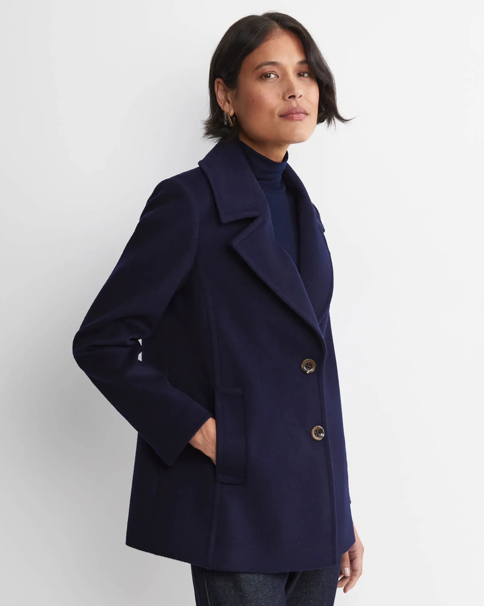 Hot Sportscraft Saskia Single Breasted Jacket in Navy