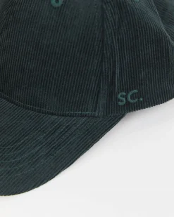 Best Sportscraft SC Logo Cord Cap in Forest