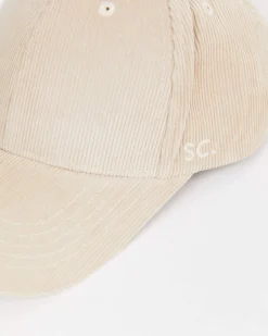 Clearance Sportscraft SC Logo Cord Cap in Natural