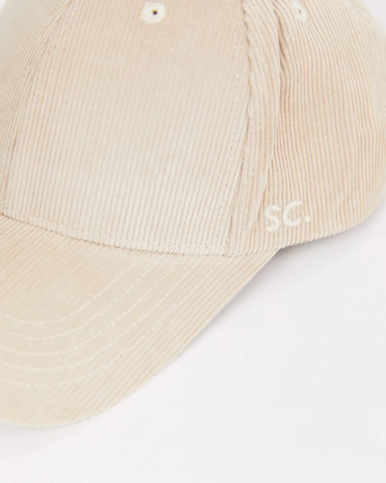 Clearance Sportscraft SC Logo Cord Cap in Natural