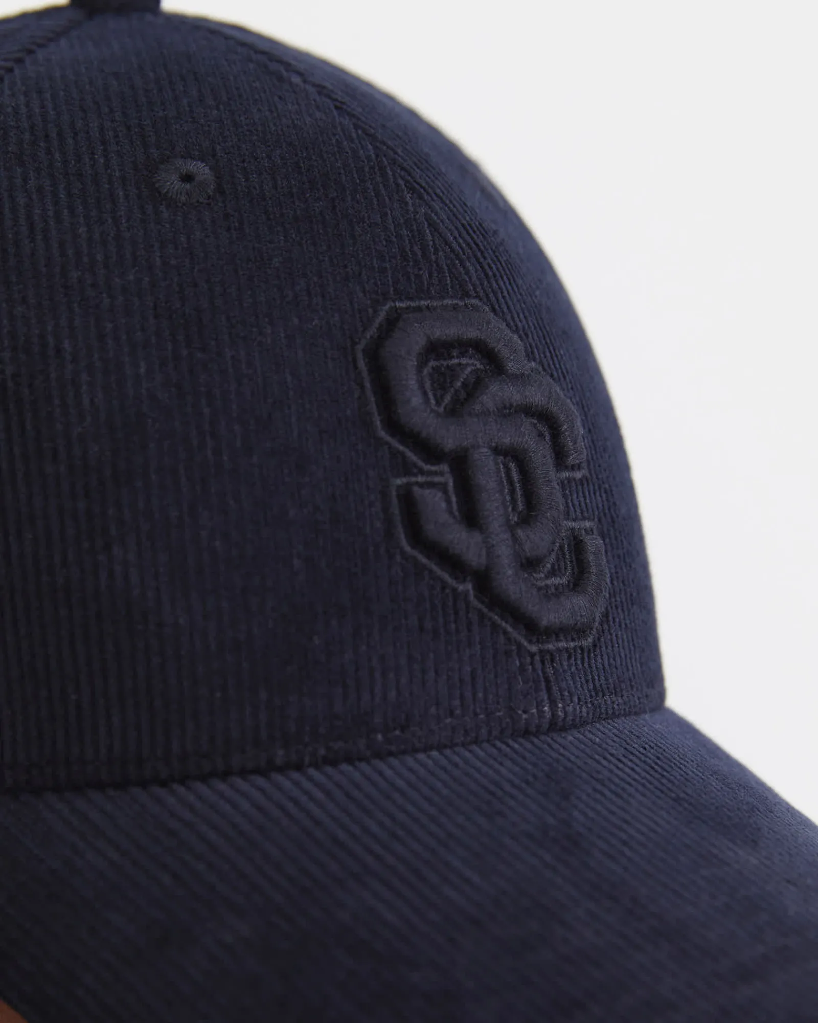 New Sportscraft SC Logo Cord Cap in Navy