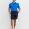 Hot Sportscraft SC Pique Polo in Cobalt