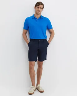 Hot Sportscraft SC Pique Polo in Cobalt