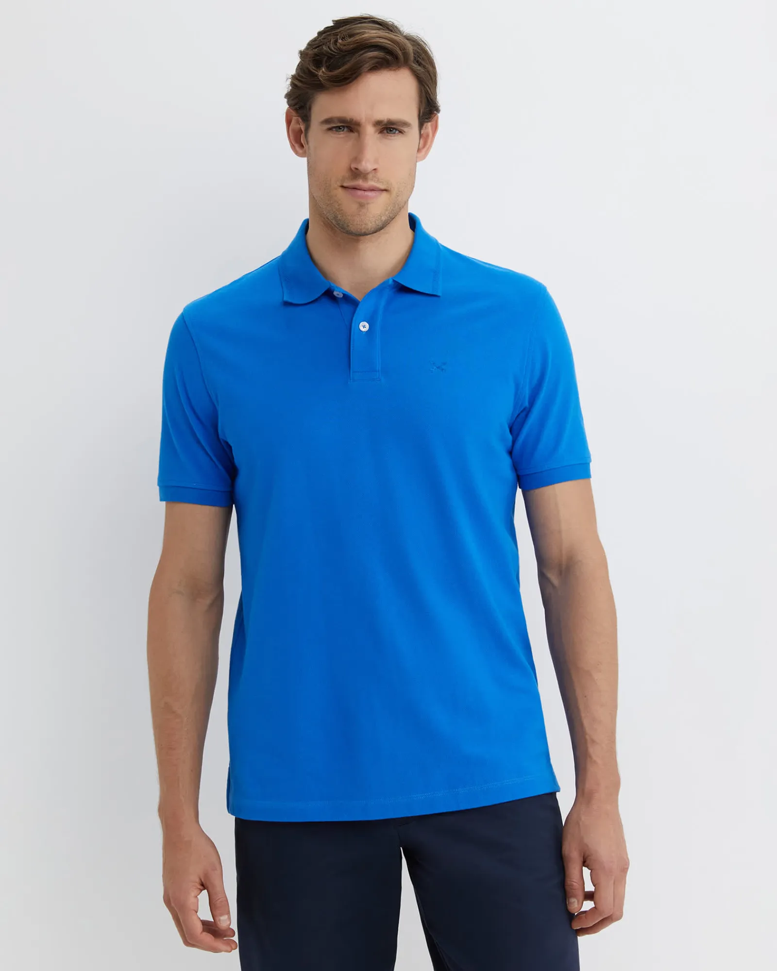 Hot Sportscraft SC Pique Polo in Cobalt