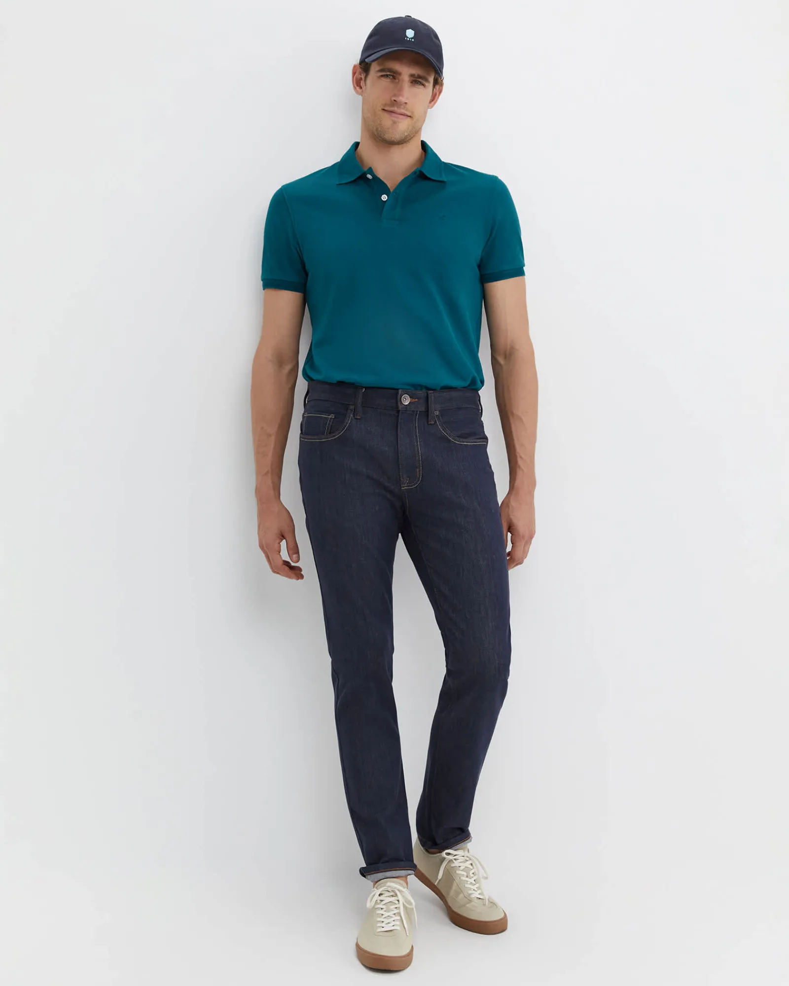 Fashion Sportscraft SC Pique Polo in Dark Teal DarkTeal