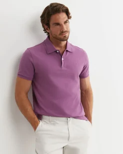 Hot Sportscraft SC Pique Polo in Fig