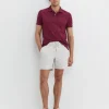 Best Sportscraft SC Pique Polo in Mulberry