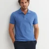 Sale Sportscraft SC Pique Polo in Smoke Blue SmokeBlue