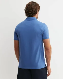 Sale Sportscraft SC Pique Polo in Smoke Blue SmokeBlue