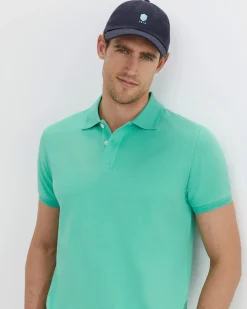 Fashion Sportscraft SC Pique Polo in Spearmint