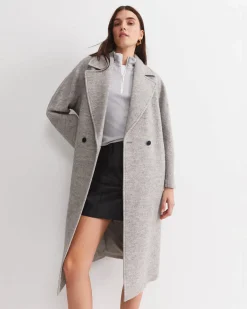 Best Sportscraft SC Zip Funnel Neck Top in Grey Melange GreyMelange
