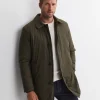 Outlet Sportscraft Seaburn Padded Coat in Dark Khaki DarkKhaki
