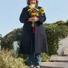 Best Sportscraft Sena Longline Coat in Navy