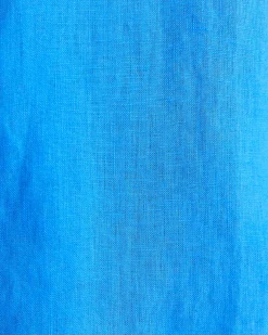 Hot Sportscraft Short Sleeve Linen Shirt in Cobalt