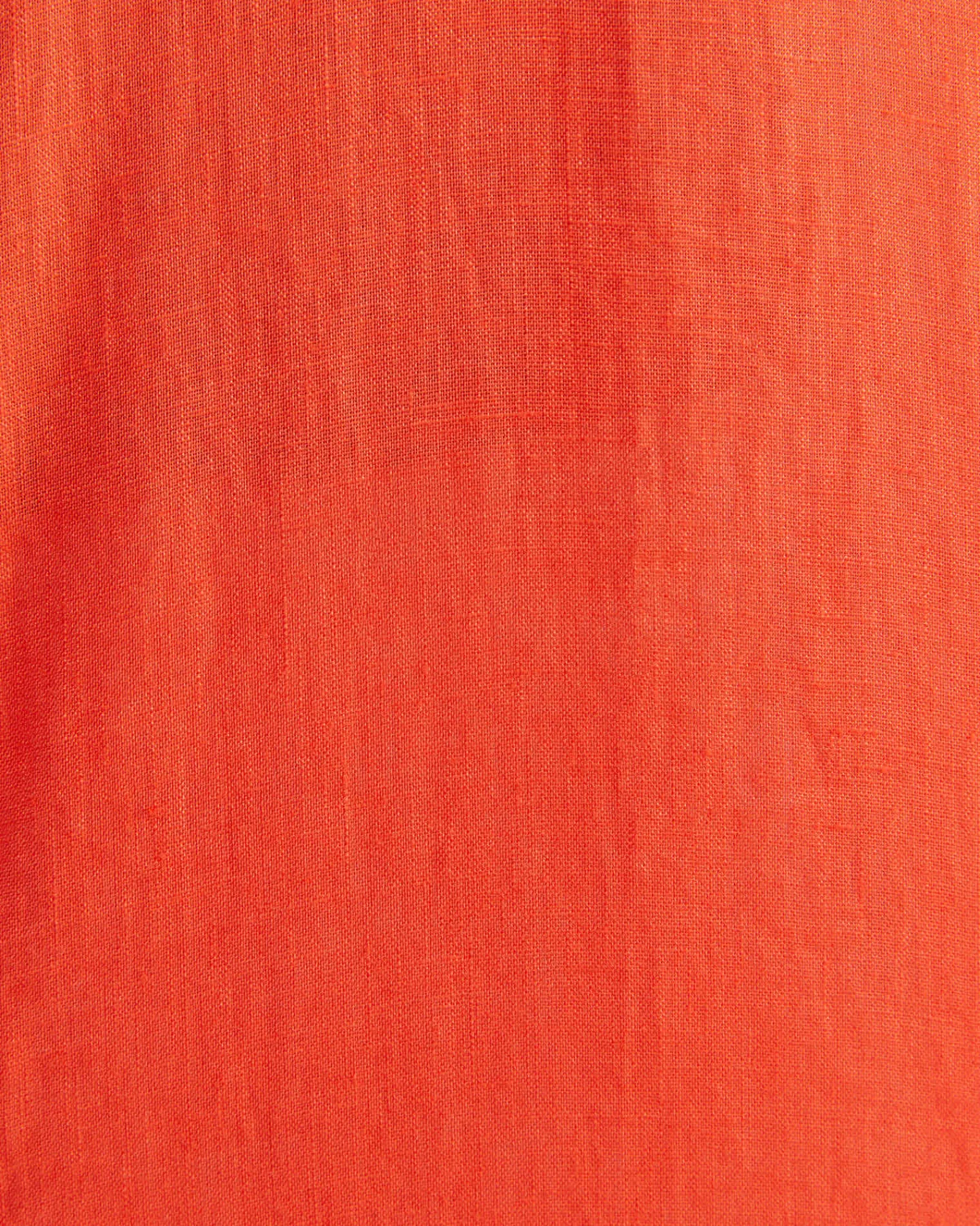 Outlet Sportscraft Short Sleeve Linen Shirt in Tangerine