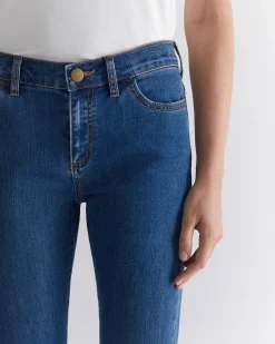 Sale Sportscraft Simone Straight Jean in Blue Wash BlueWash