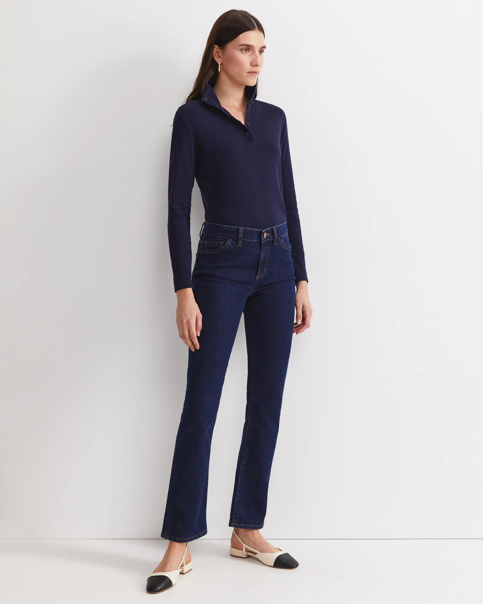 Online Sportscraft Simone Straight Jean in Indigo