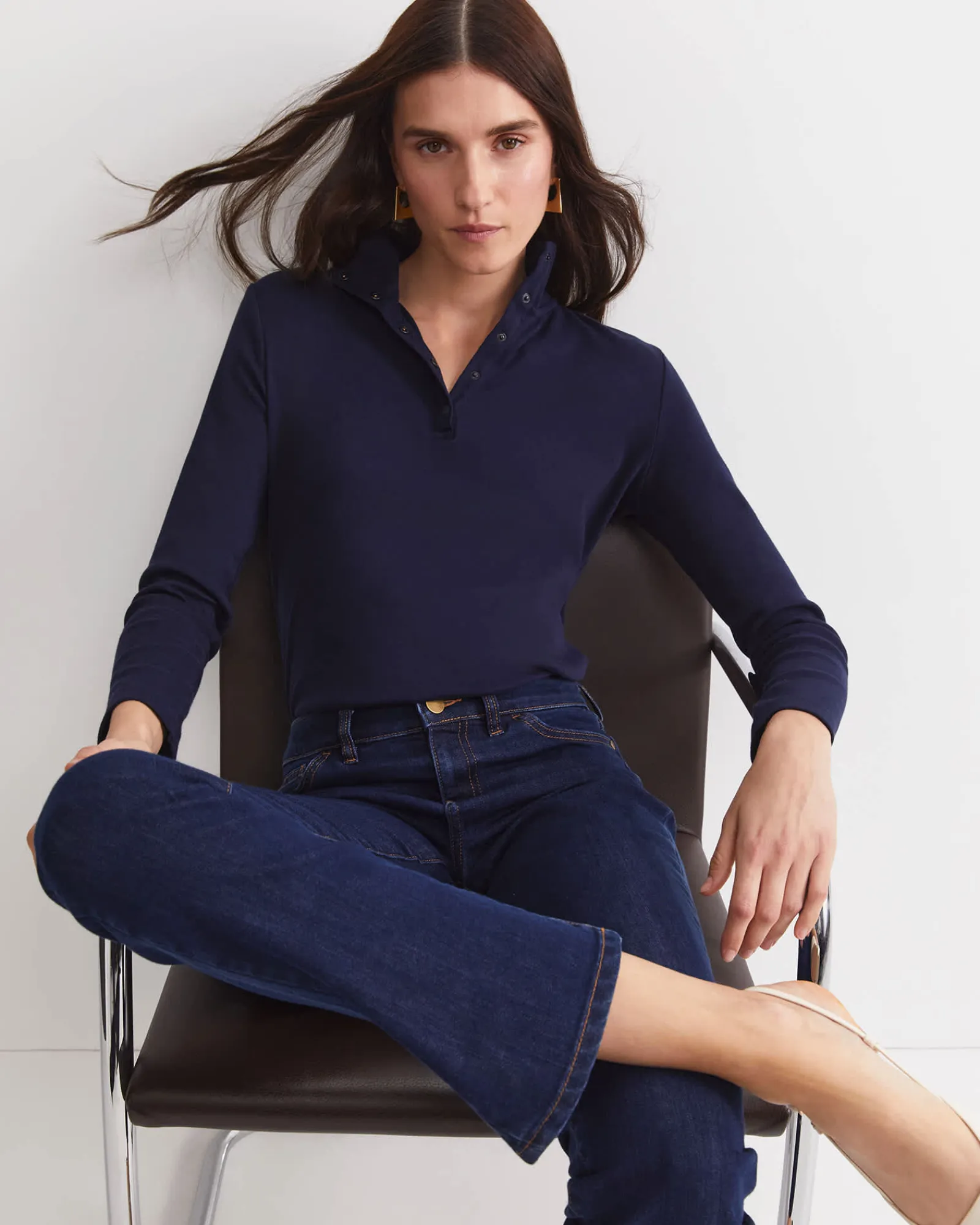 Online Sportscraft Simone Straight Jean in Indigo