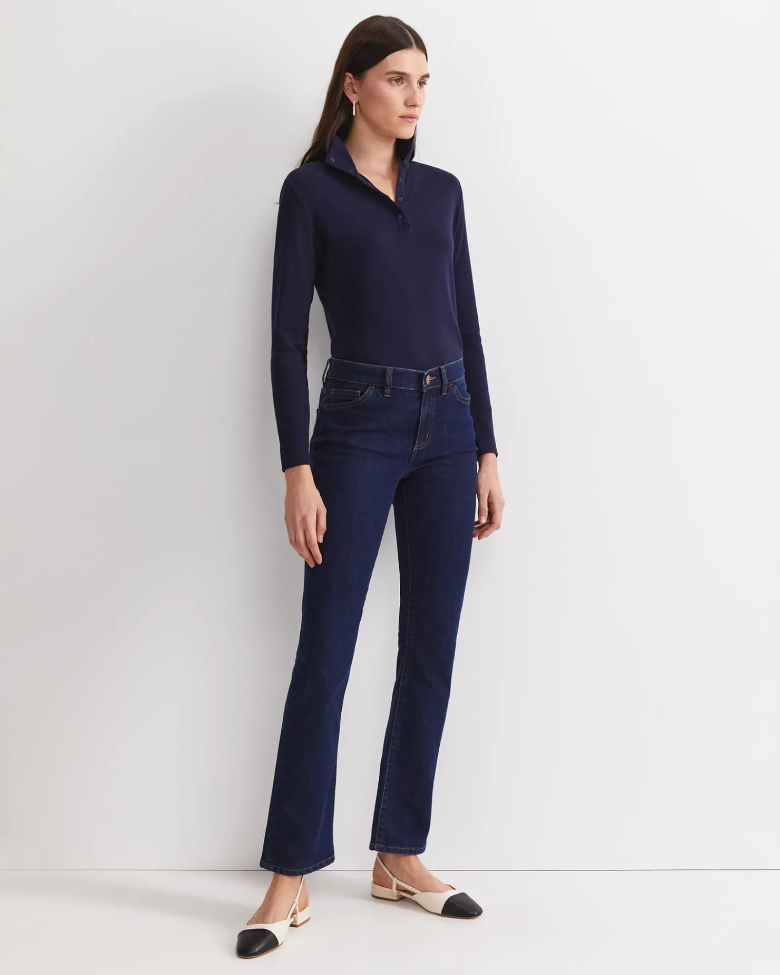 Online Sportscraft Simone Straight Jean in Indigo