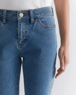 Best Sportscraft Simone Straight Jean in Mid Wash MidWash