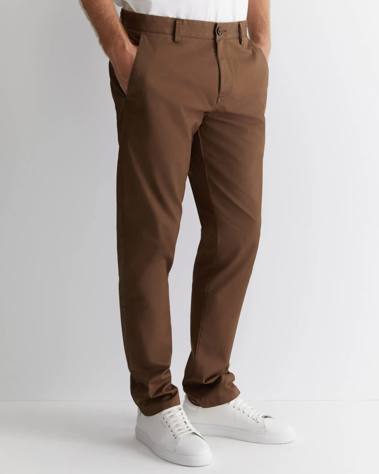 Online Sportscraft Smith Tapered Chinos in Brown