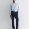 Outlet Sportscraft Smith Tapered Chinos in French Navy FrenchNavy