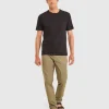 New Sportscraft Smith Tapered Chinos in Olive