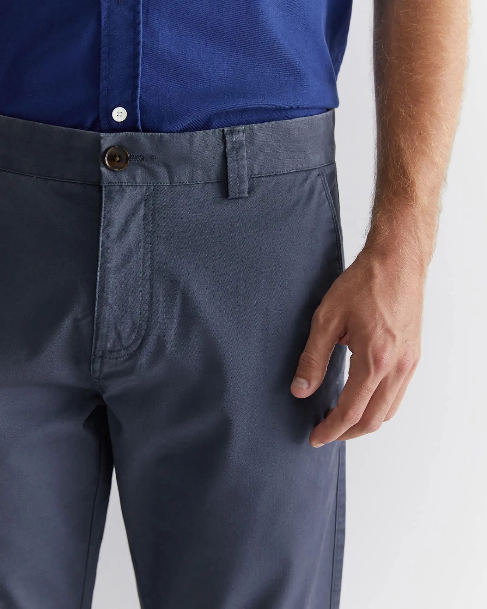Hot Sportscraft Smith Tapered Chinos in Storm Blue StormBlue