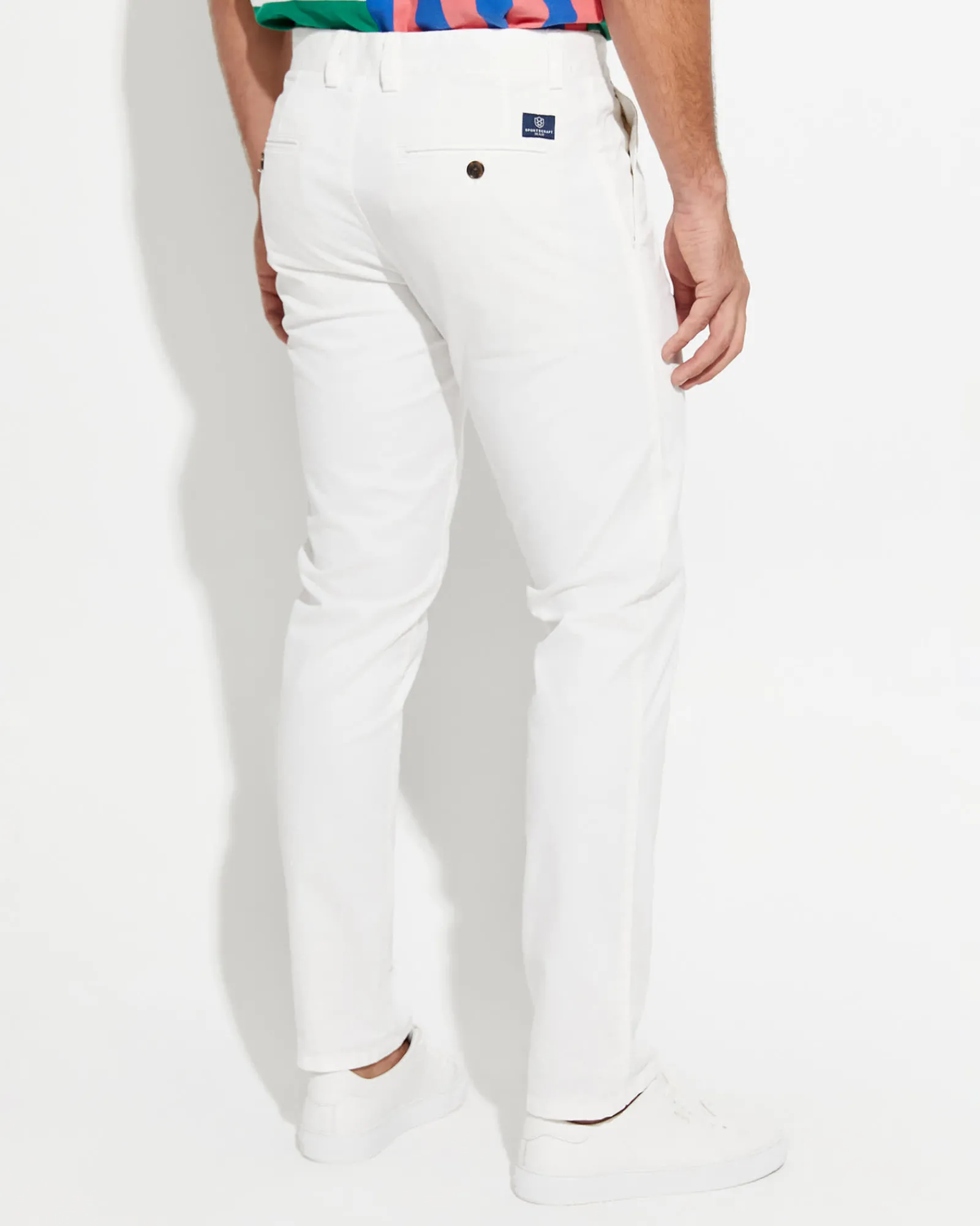 Best Sportscraft Smith Tapered Chinos in White