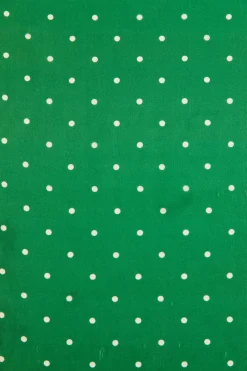 Fashion Sportscraft Spot Silk Scarf in Green
