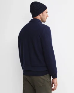 Clearance Sportscraft Stephen Bomber Jacket in Navy