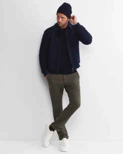 Clearance Sportscraft Stephen Bomber Jacket in Navy